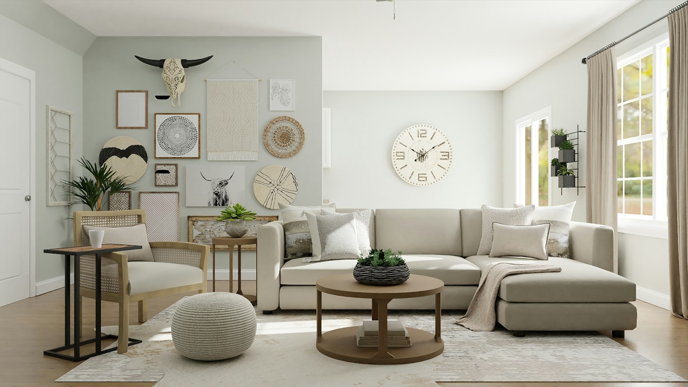 Close view of refined textured interior wall detail